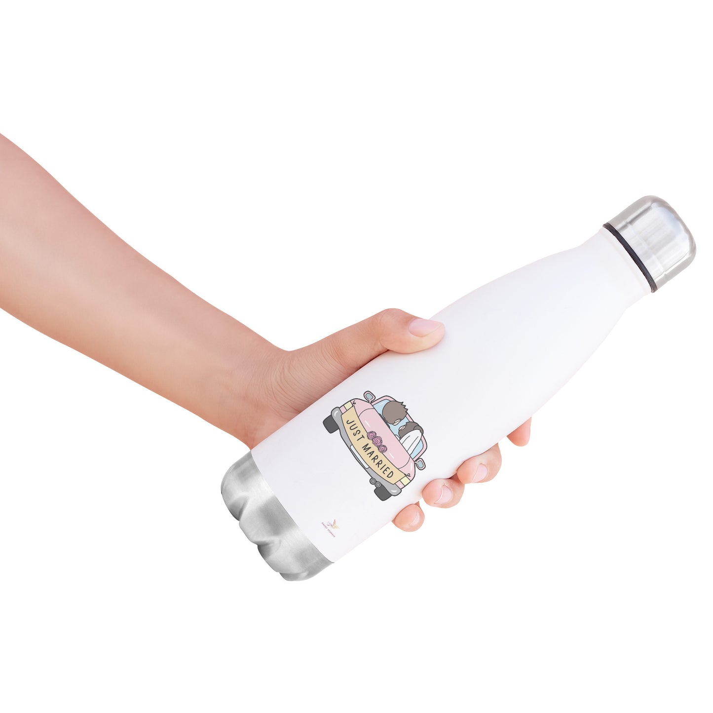 20oz Insulated Water Bottle, Just Married