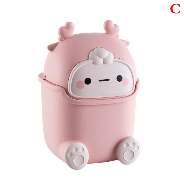 small & portable cute and adorable Rachy Sparkle Trash Can, for kids, for baby, for nursery,