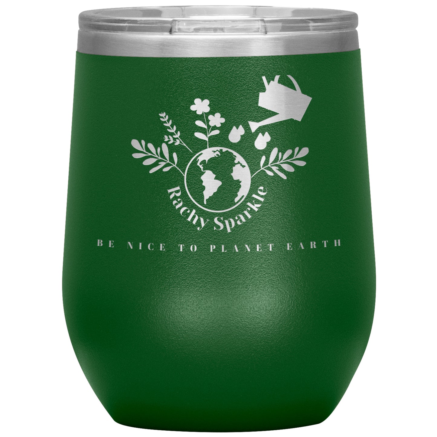 Be Nice to Planet Earth 12 oz. Tumbler #RachySparkle