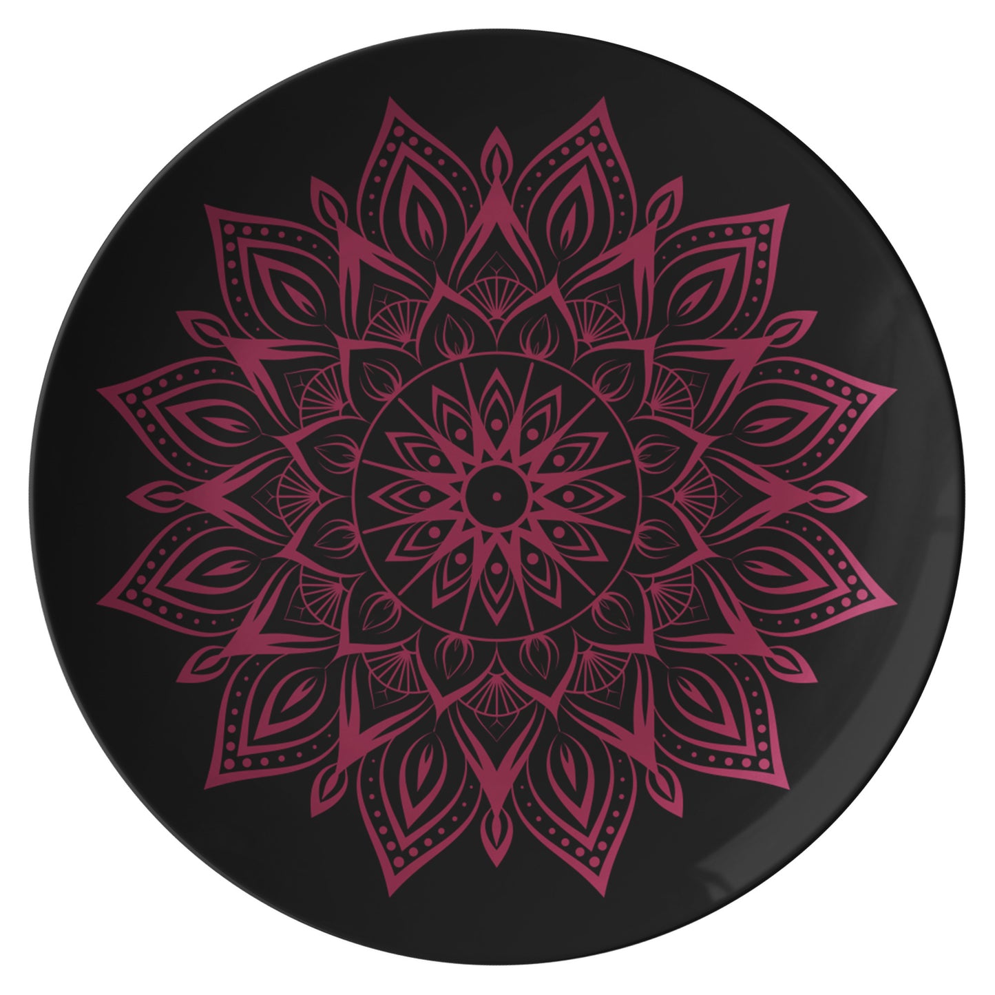 Elevate your dining experience to new heights with the Black Dinner Plate By Rachy Sparkle