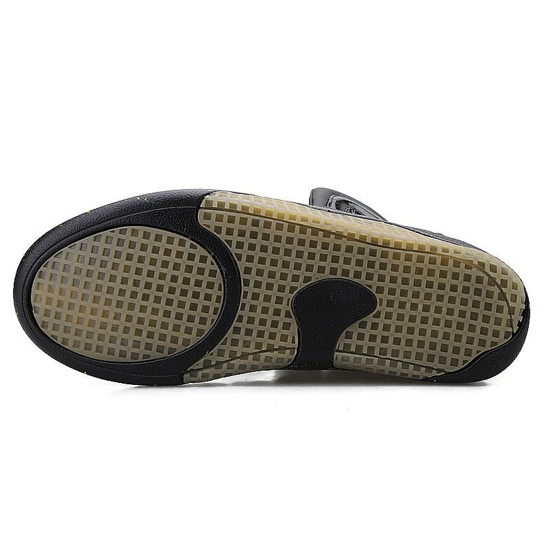 Red, Grey & White or Black Original High Quality Three Mode USB Charging LED High Top Basketball Sneakers Back to Future Shoes