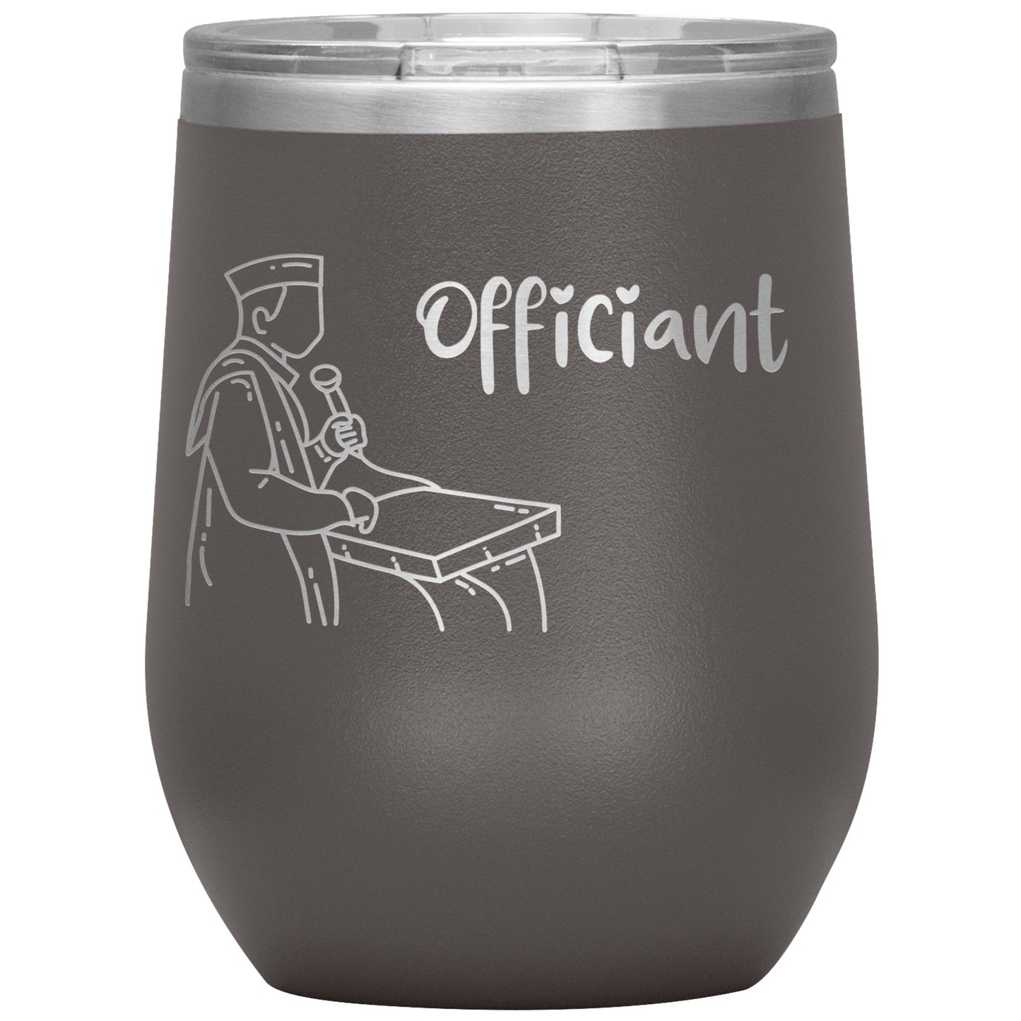 Officiant, 12 oz Wine Tumbler