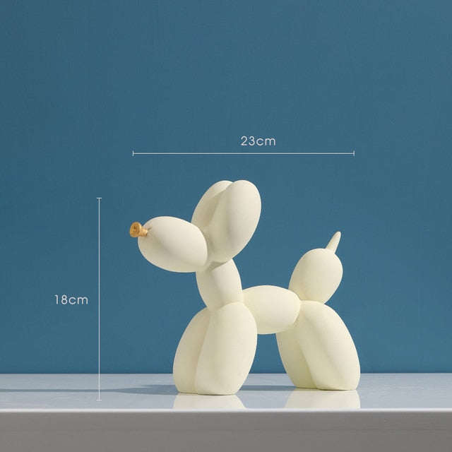 Resin Balloon Dog Figurines