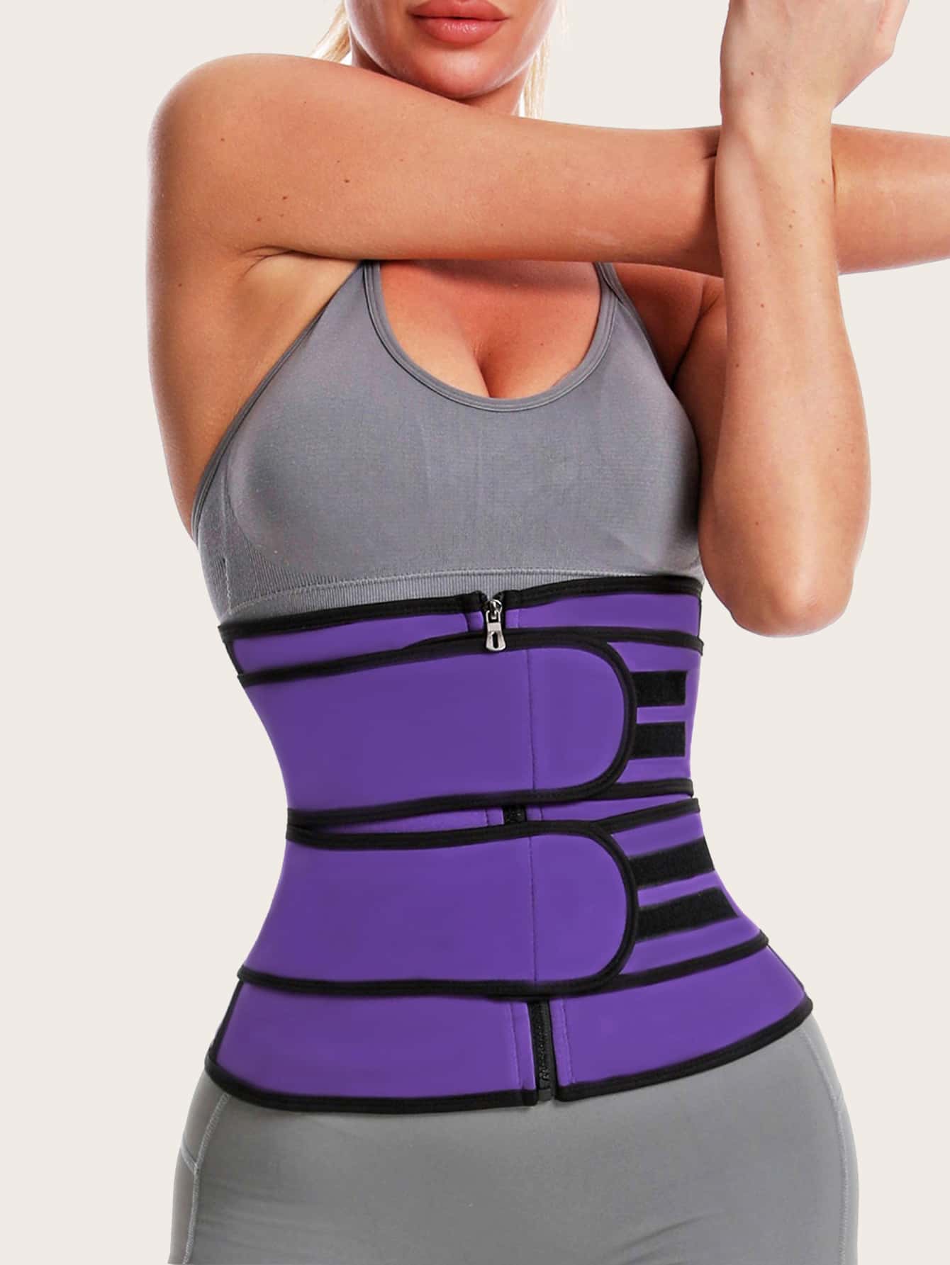 Synthetic Rubber Sports Yoga Fitness Corset