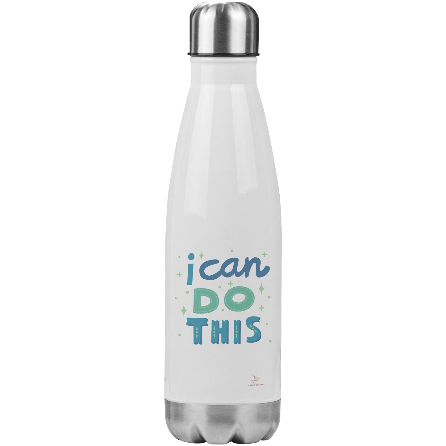 20oz Insulated Water Bottle, Just Do It! I Can Do It