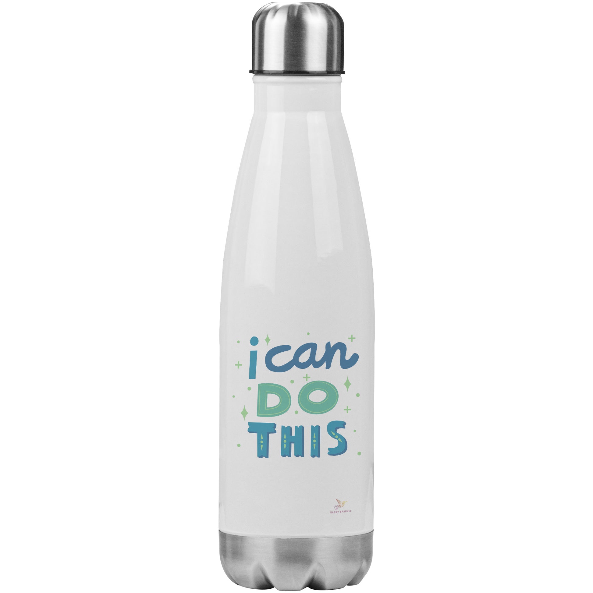 20oz Insulated Water Bottle, Just Do It! I Can Do It