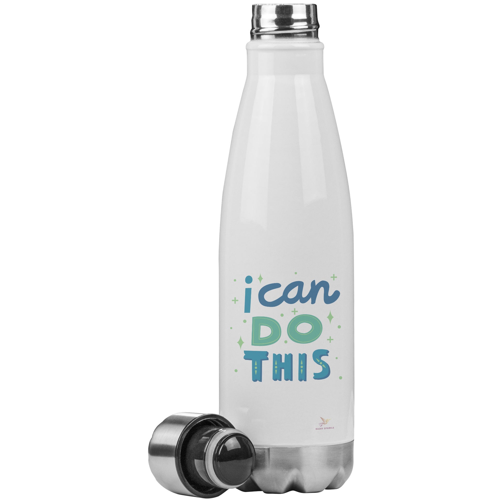 20oz Insulated Water Bottle, Just Do It! I Can Do It