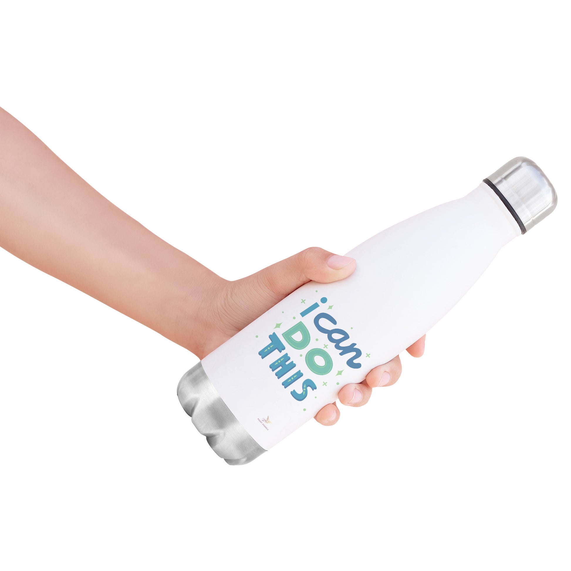 20oz Insulated Water Bottle, Just Do It! I Can Do It