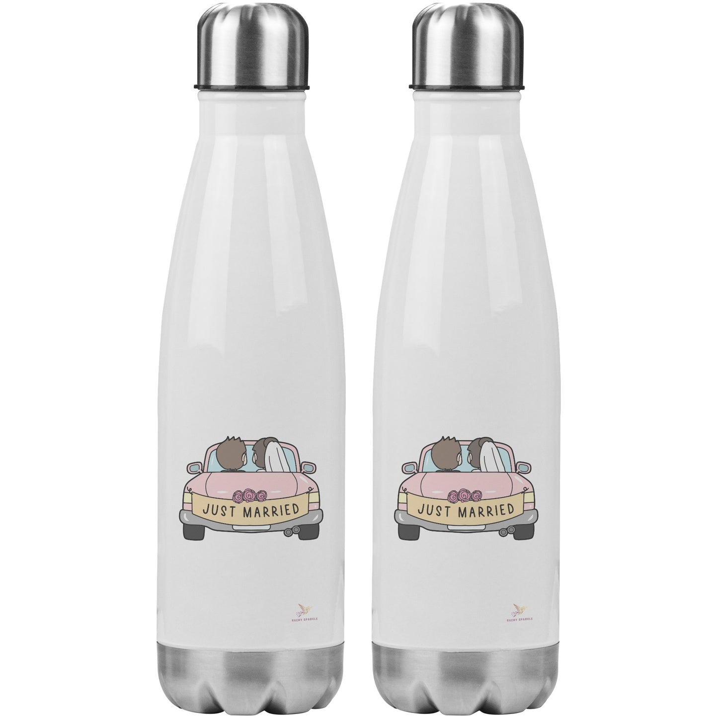 20oz Insulated Water Bottle, Just Married