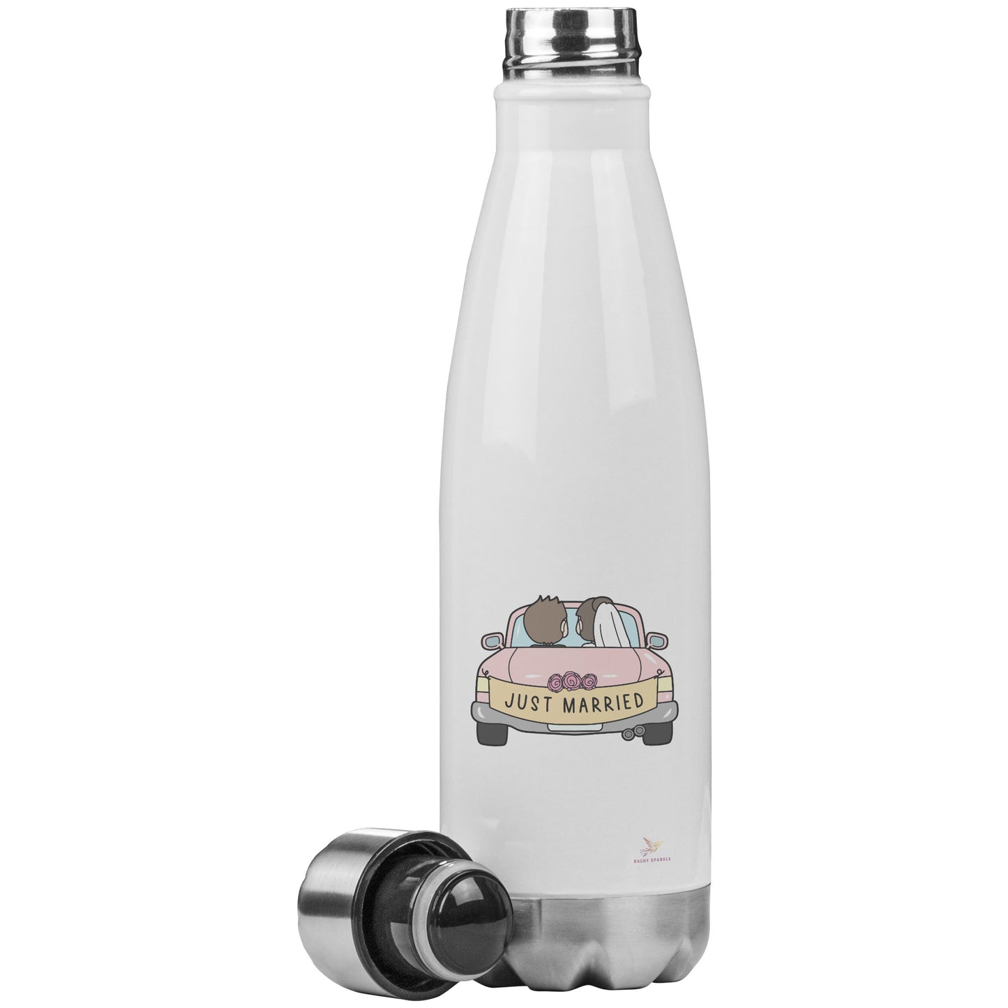 20oz Insulated Water Bottle, Just Married