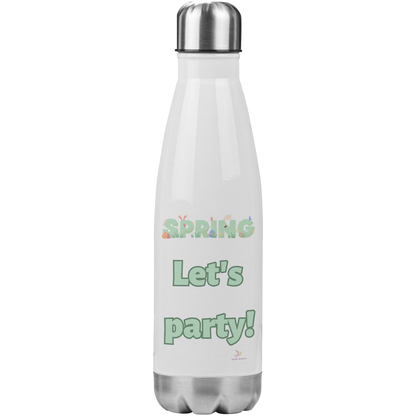 20oz Insulated Water Bottle, Spring! Let's Party!