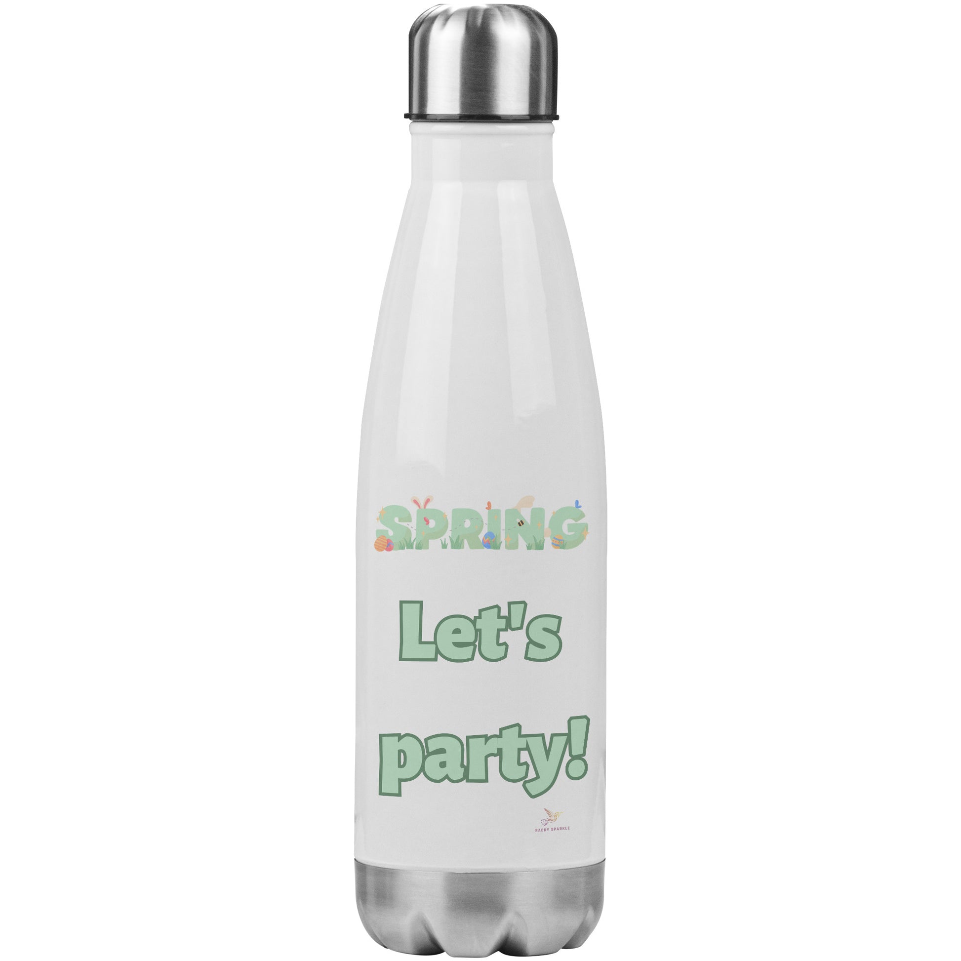 20oz Insulated Water Bottle, Spring! Let's Party!