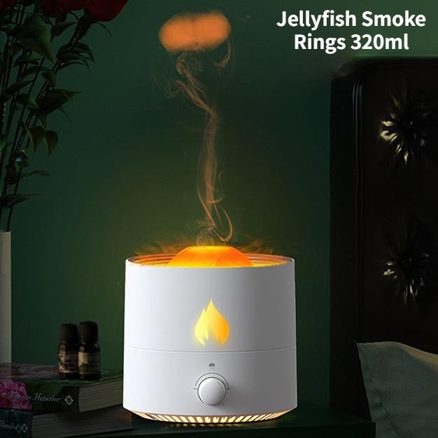 Flame Aroma Diffuser Essential Oil 360ml