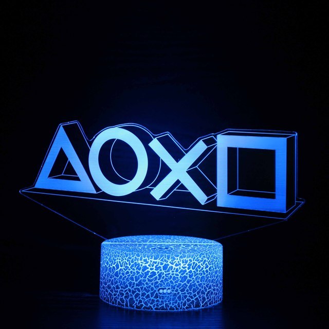 3D LED Gaming RGB Lamp