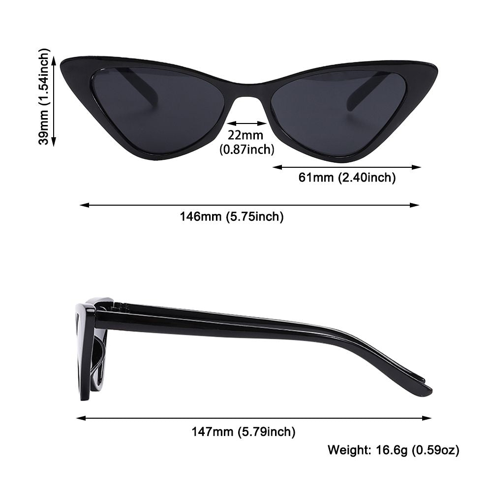 2023 New Vintage Cat Eye Sunglasses