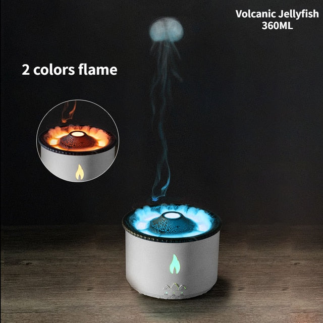 Flame Aroma Diffuser Essential Oil 360ml