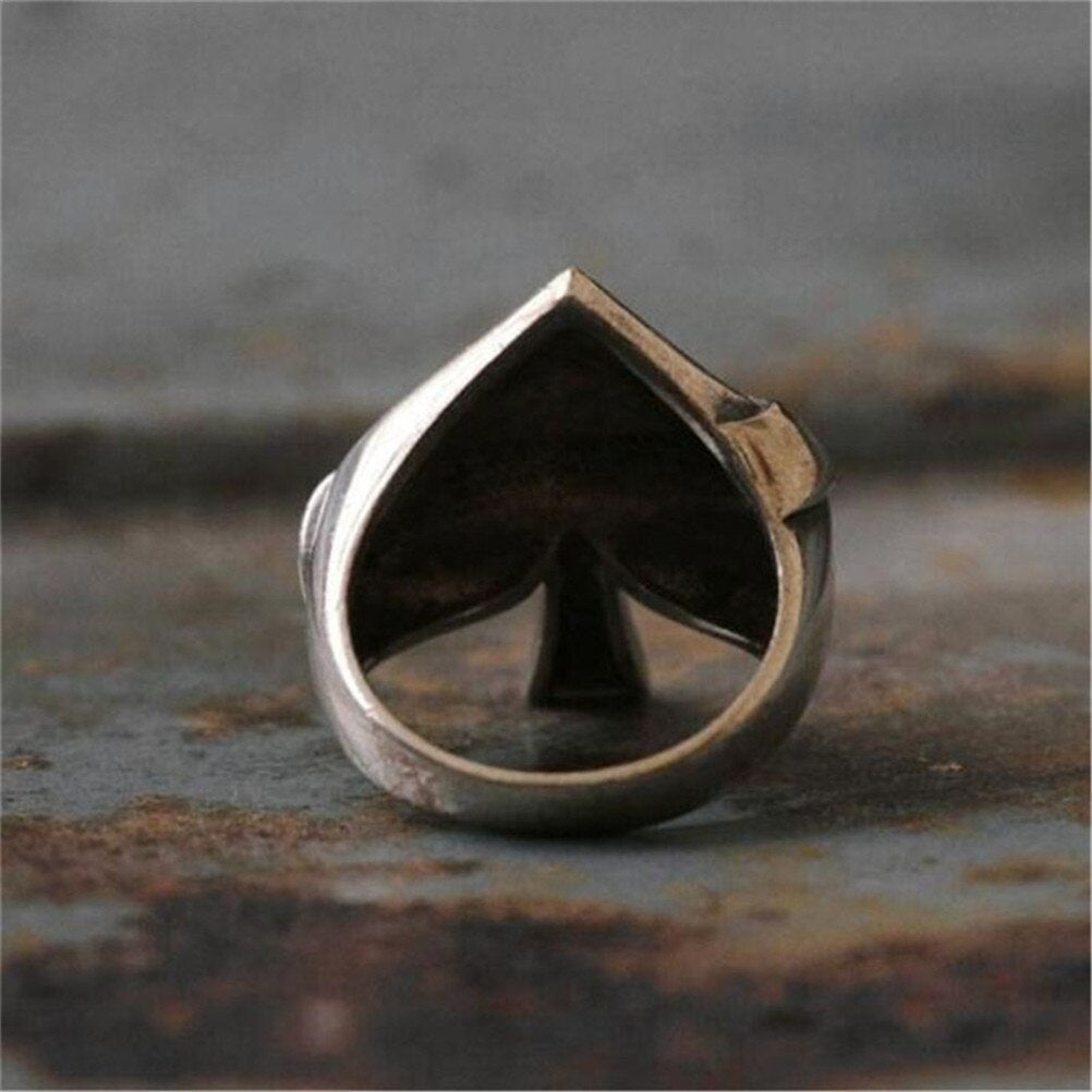 Ace Of Spades Poker Ring