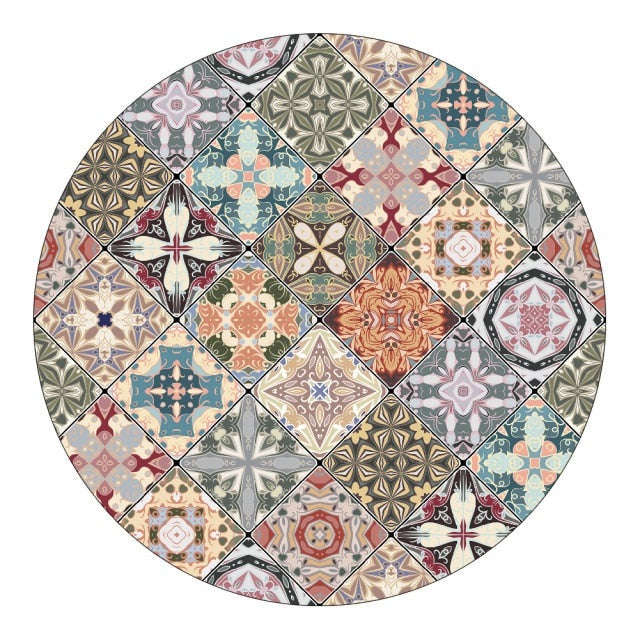 Mandala-Style Rug