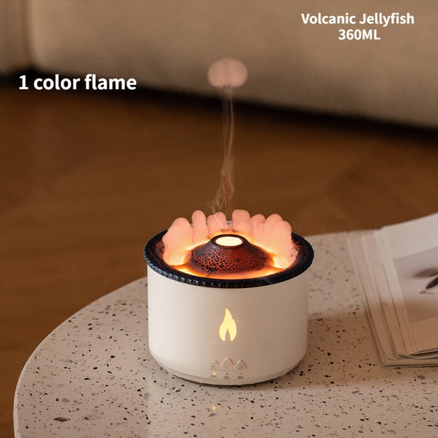 Flame Aroma Diffuser Essential Oil 360ml