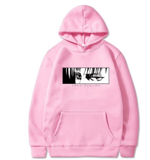 Japanese Anime Eye Print Hoodie