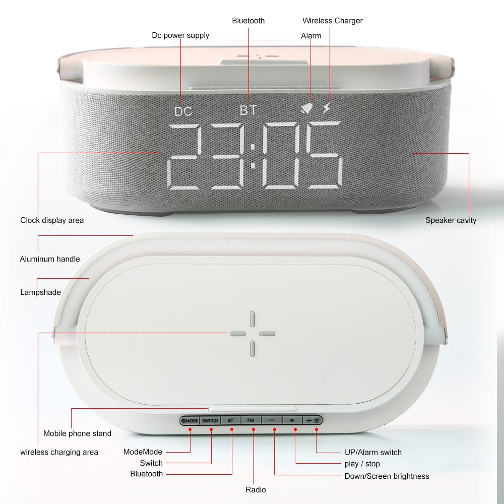 Wireless Charging/Alarm Clock