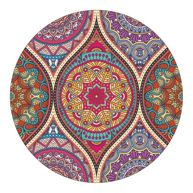 Mandala-Style Rug