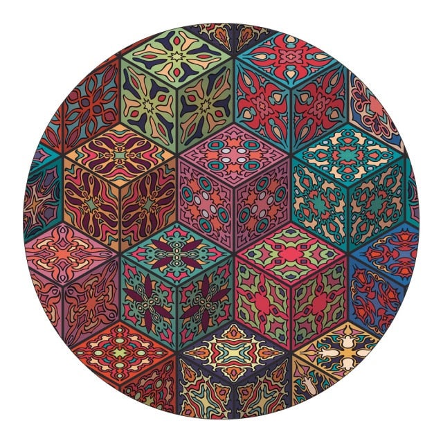 Mandala-Style Rug