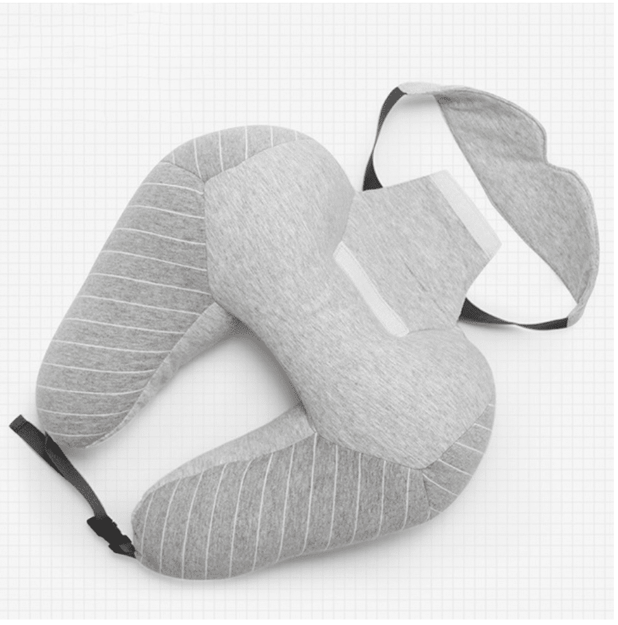 Travel Pillow With Eye Mask