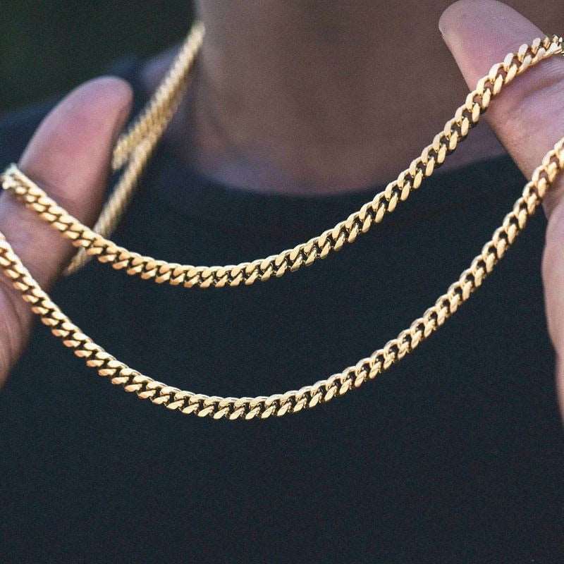 Cuban Chain Necklace for Men and Women