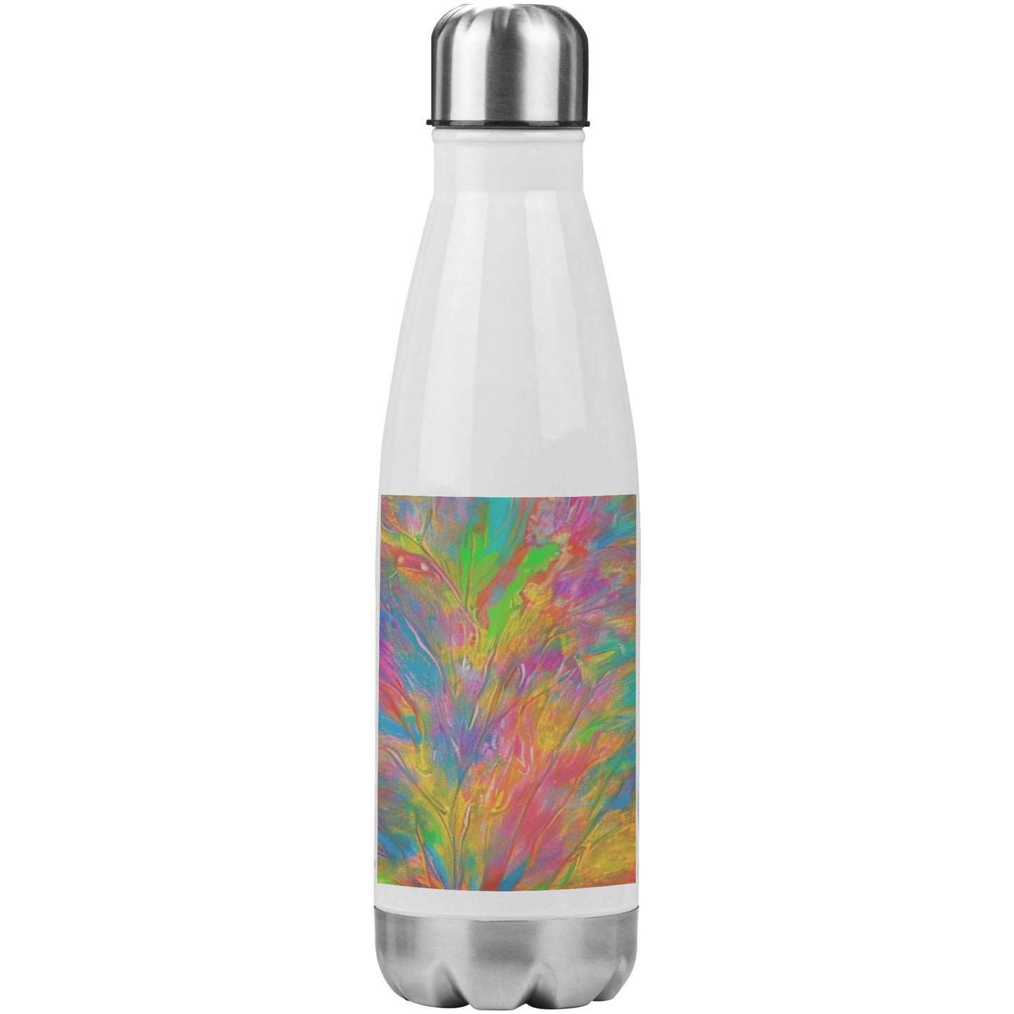 Abstract 20oz Insulated Water Bottle by Rachy Sparkle