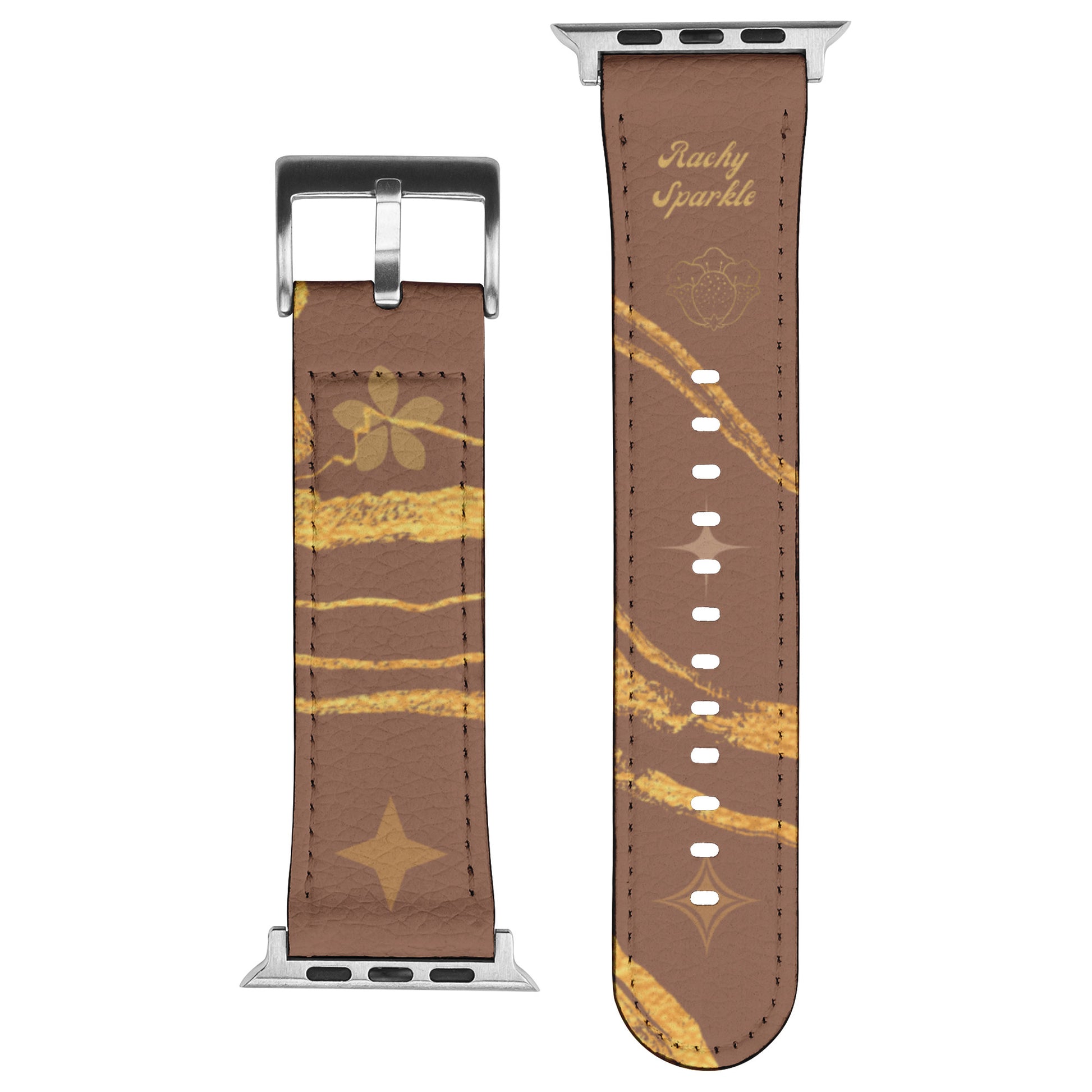 Apple watch Band, Brown & Gold by Rachy Sparkle