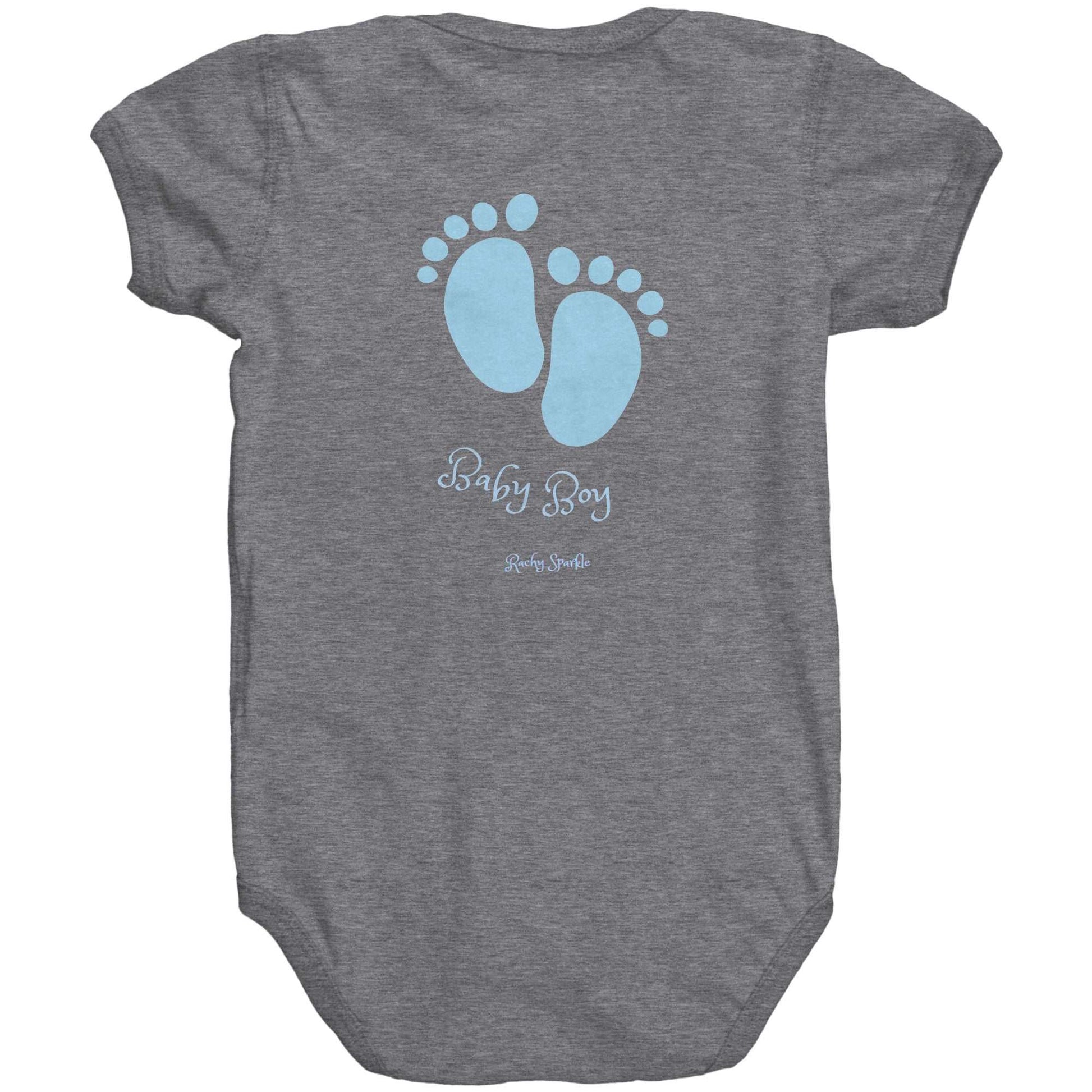 Baby Boy Onesie by Rachy Sparkle