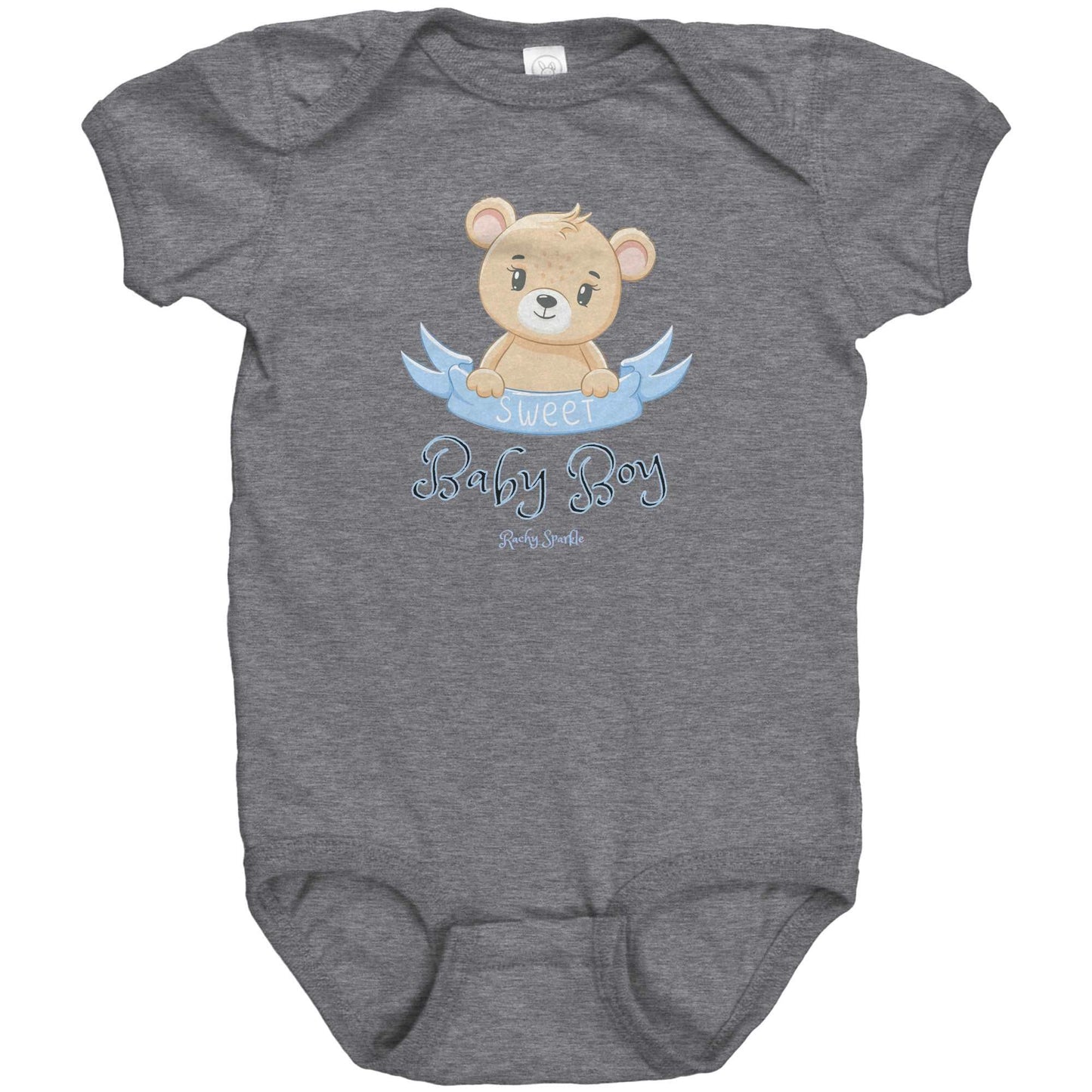 Baby Boy Onesie by Rachy Sparkle