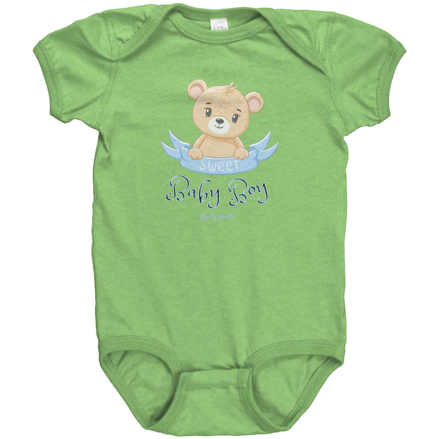 Baby Boy Onesie by Rachy Sparkle