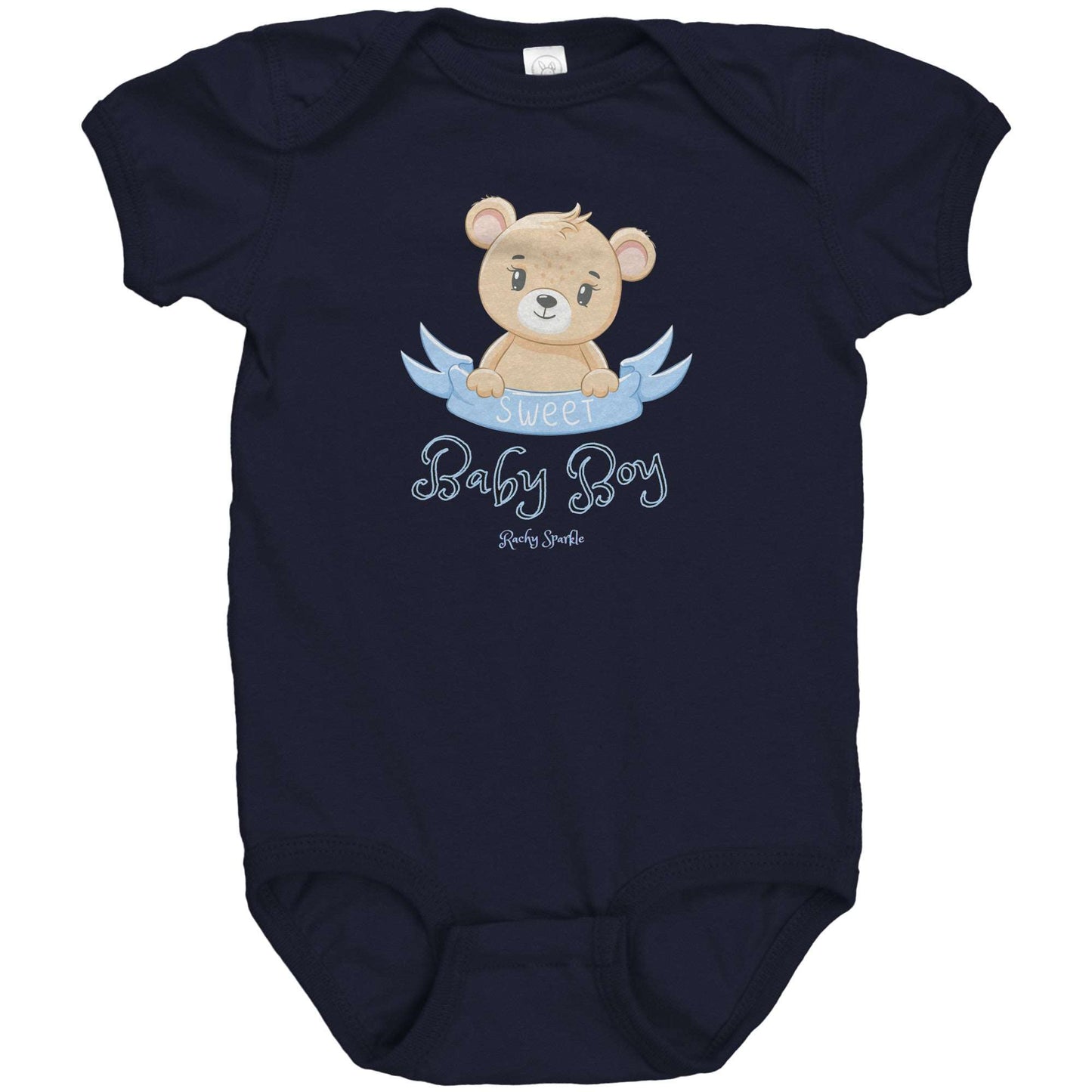 Baby Boy Onesie by Rachy Sparkle