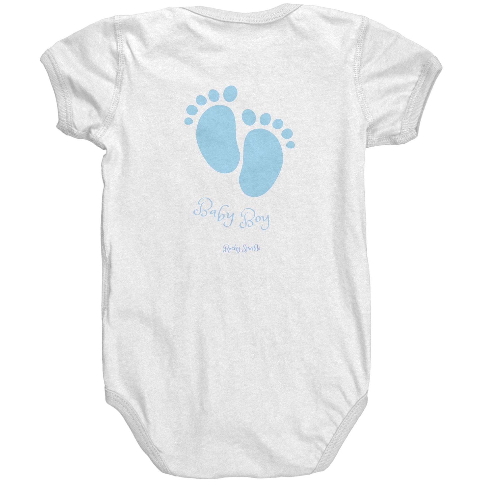 Baby Boy Onesie by Rachy Sparkle