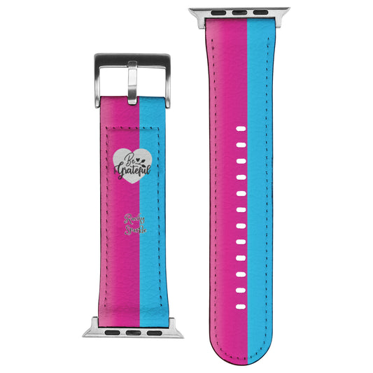 Be Grateful Apple Watch Band by Rachy Sparkle