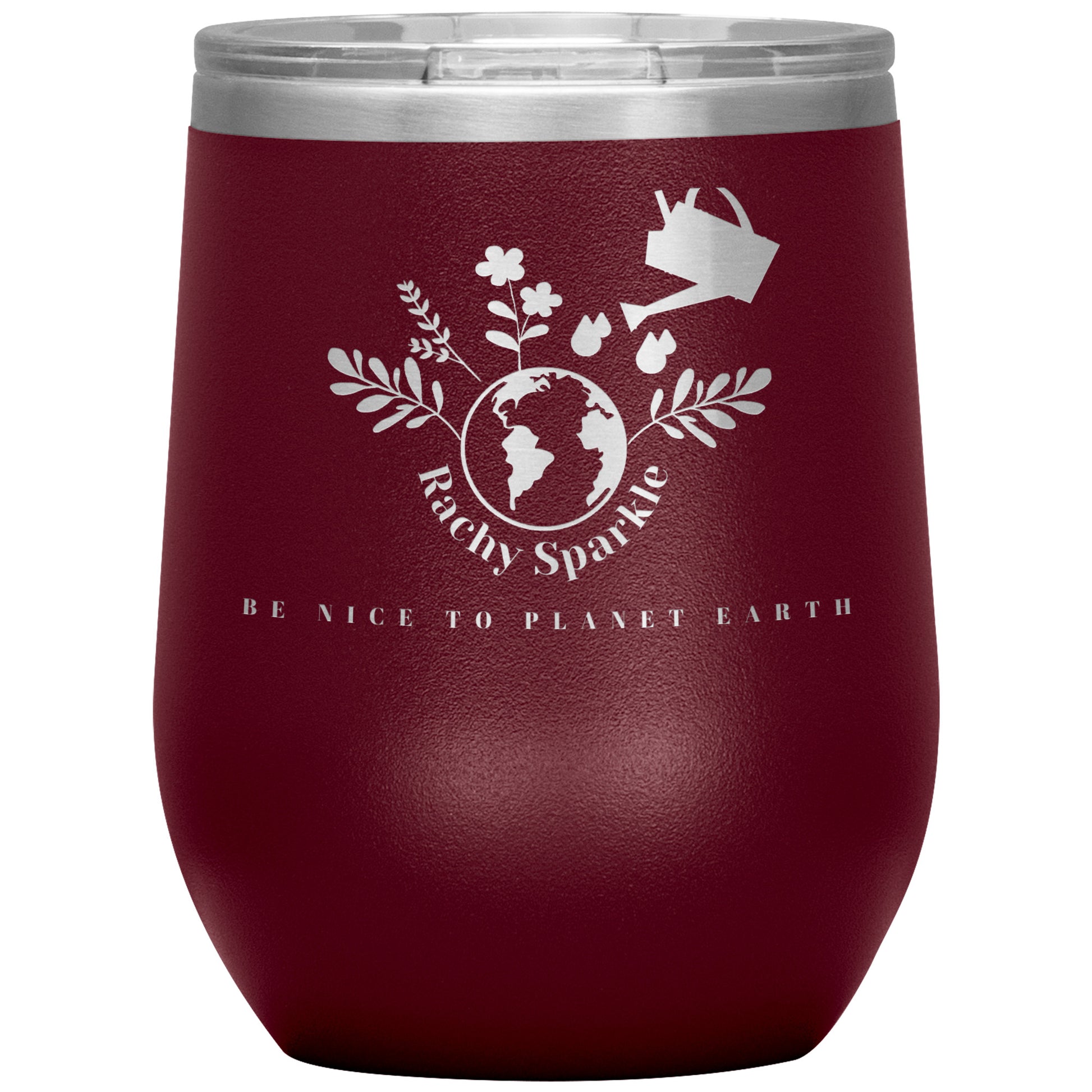 Be Nice to Planet Earth 12 oz. Tumbler #RachySparkle