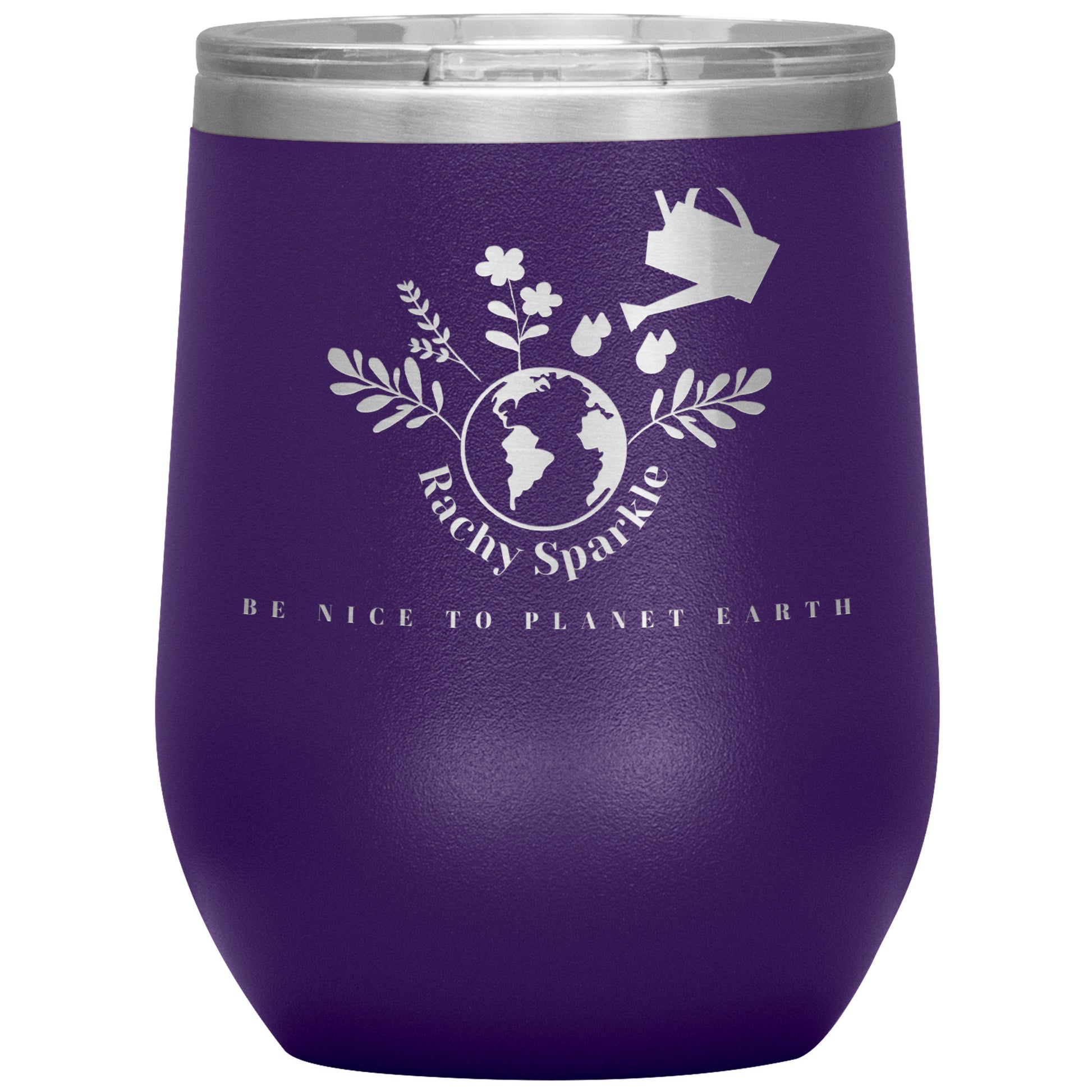 Be Nice to Planet Earth 12 oz. Tumbler #RachySparkle