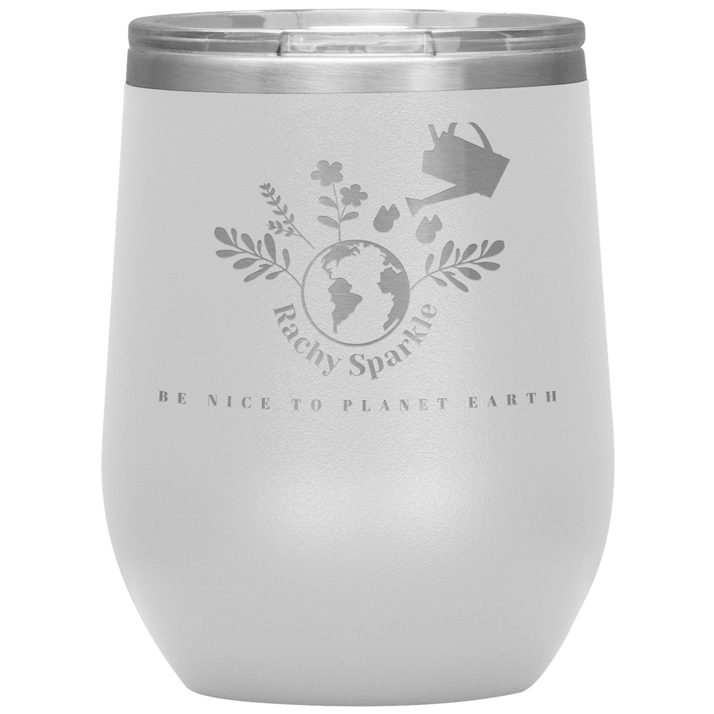 Be Nice to Planet Earth 12 oz. Tumbler #RachySparkle