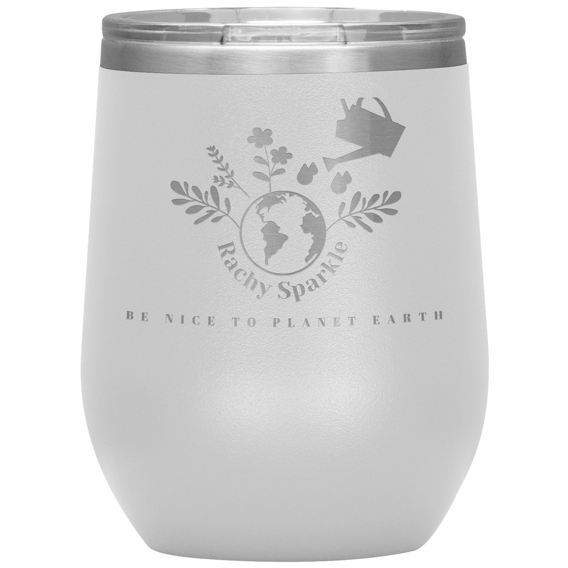 Be Nice to Planet Earth 12 oz. Tumbler #RachySparkle