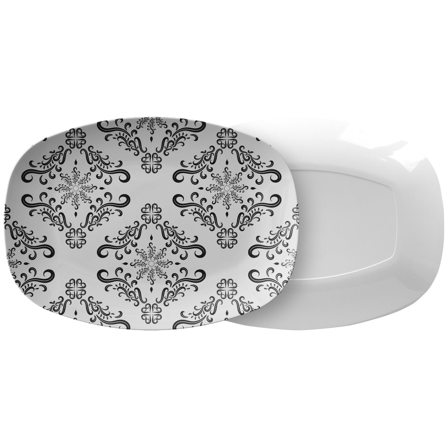Black & White Luxury Platter by Rachy Sparkle