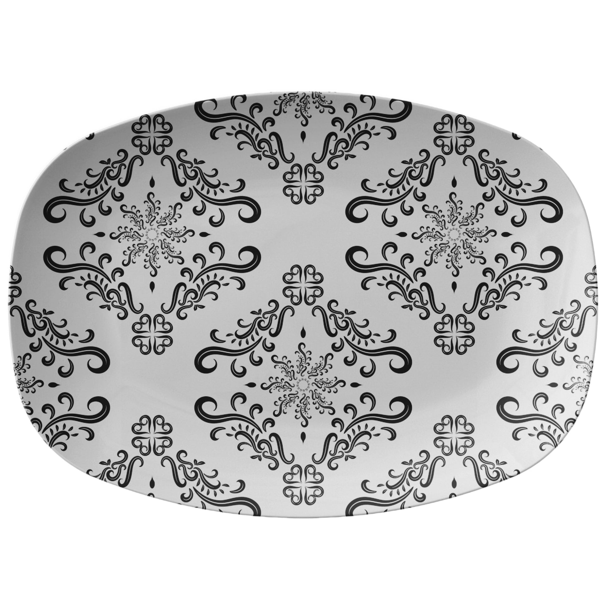 Black & White Luxury Platter by Rachy Sparkle