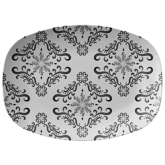 Black & White Luxury Platter by Rachy Sparkle