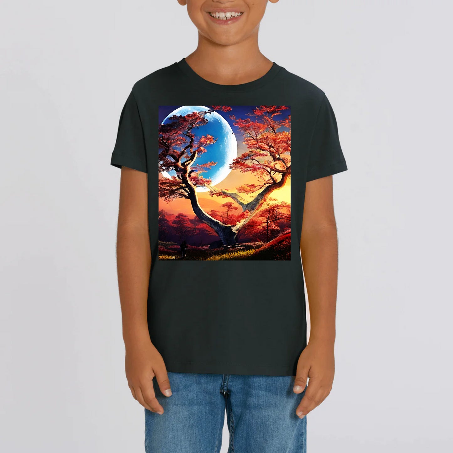 Moon & Tree Child T- Shirt