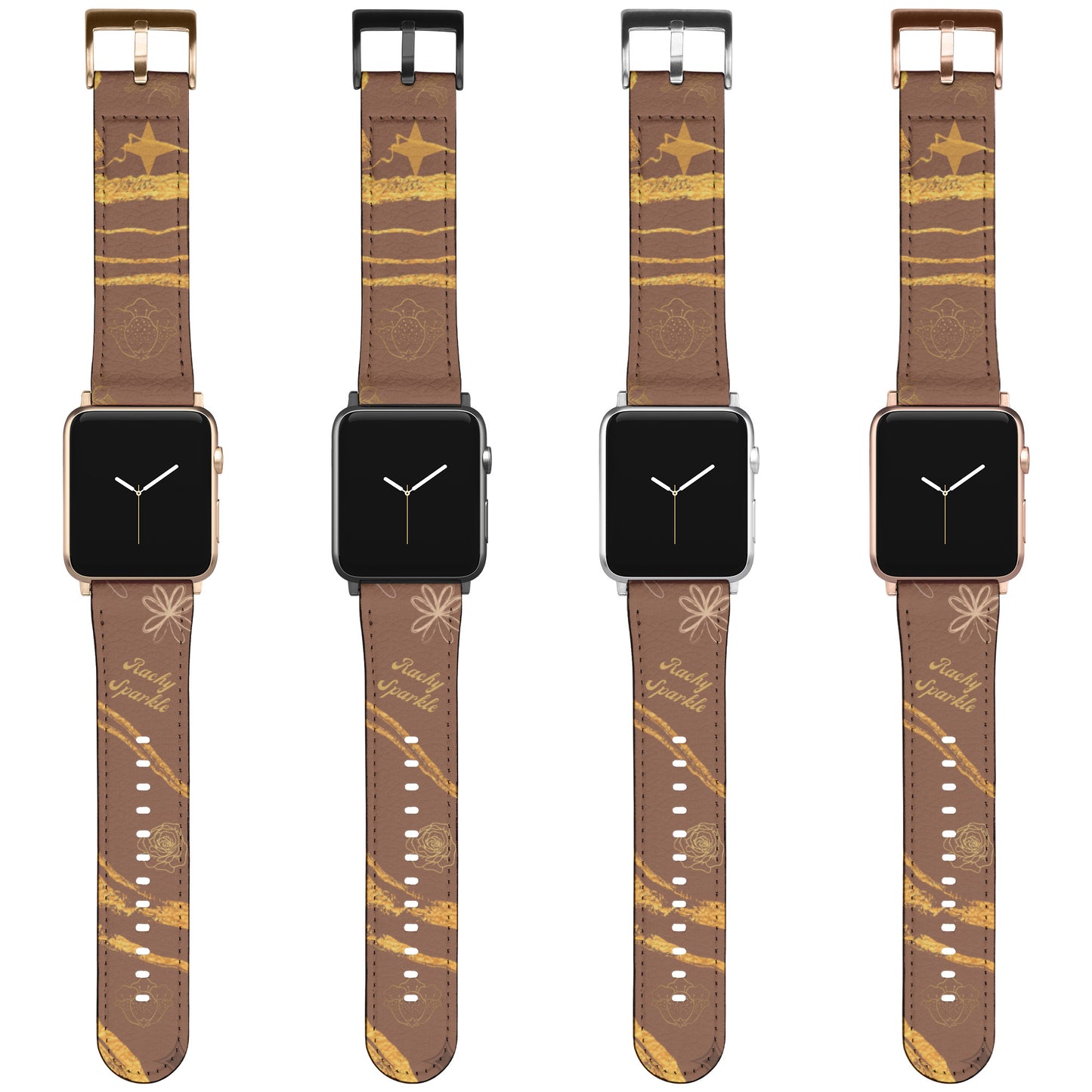 Bold Apple Watch band With a Touch of Luxury