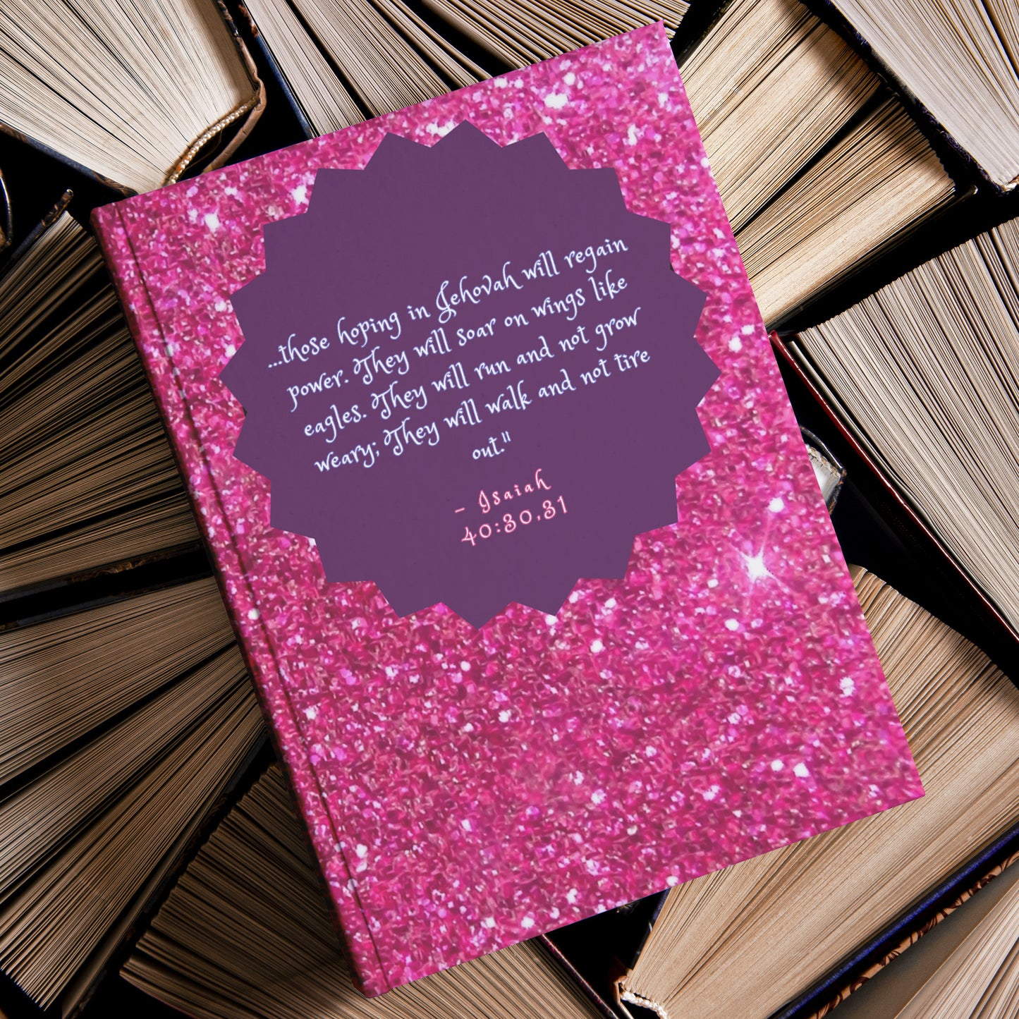 Dodecagon Star Christian Journal by rachy Sparkle