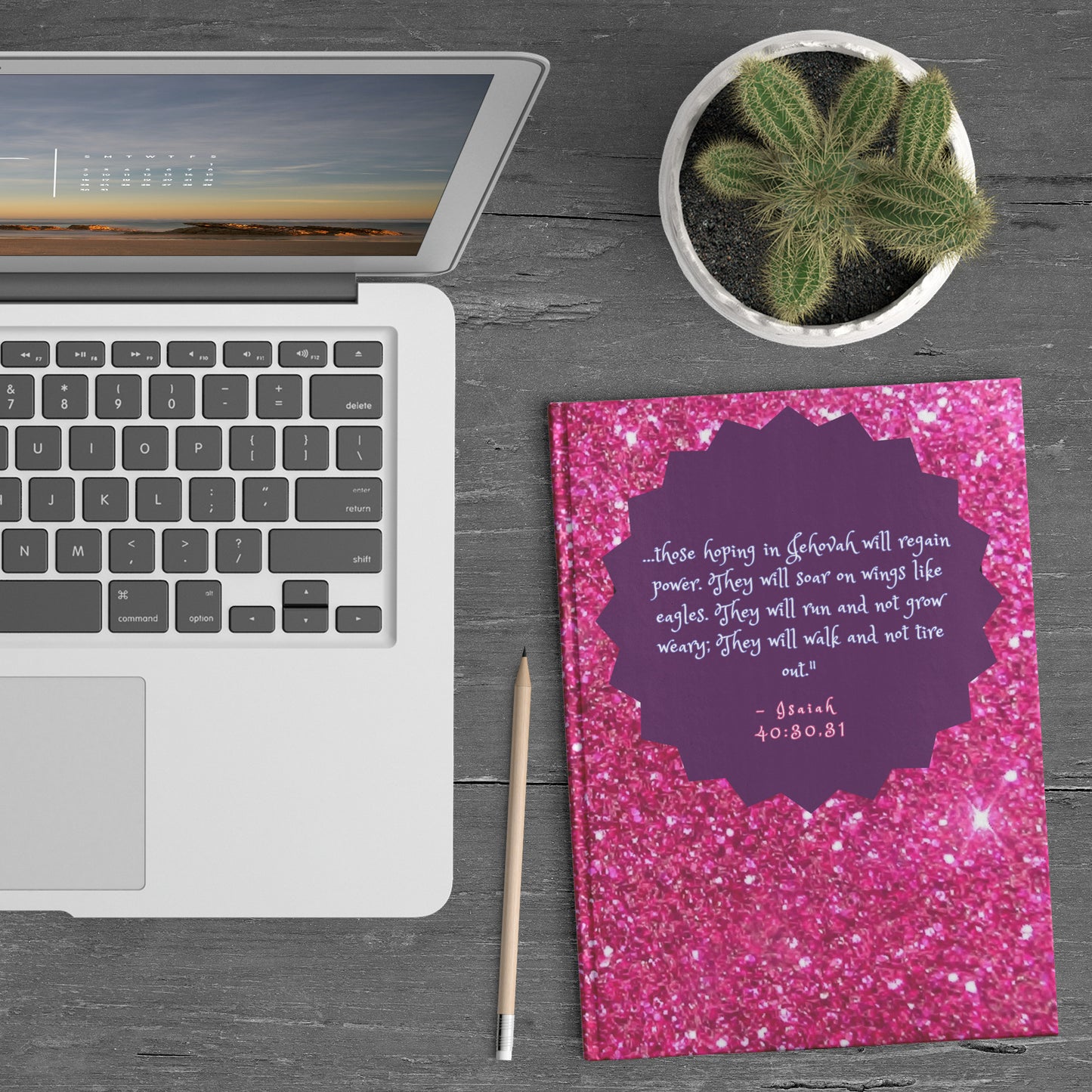 Dodecagon Star Christian Journal by rachy Sparkle