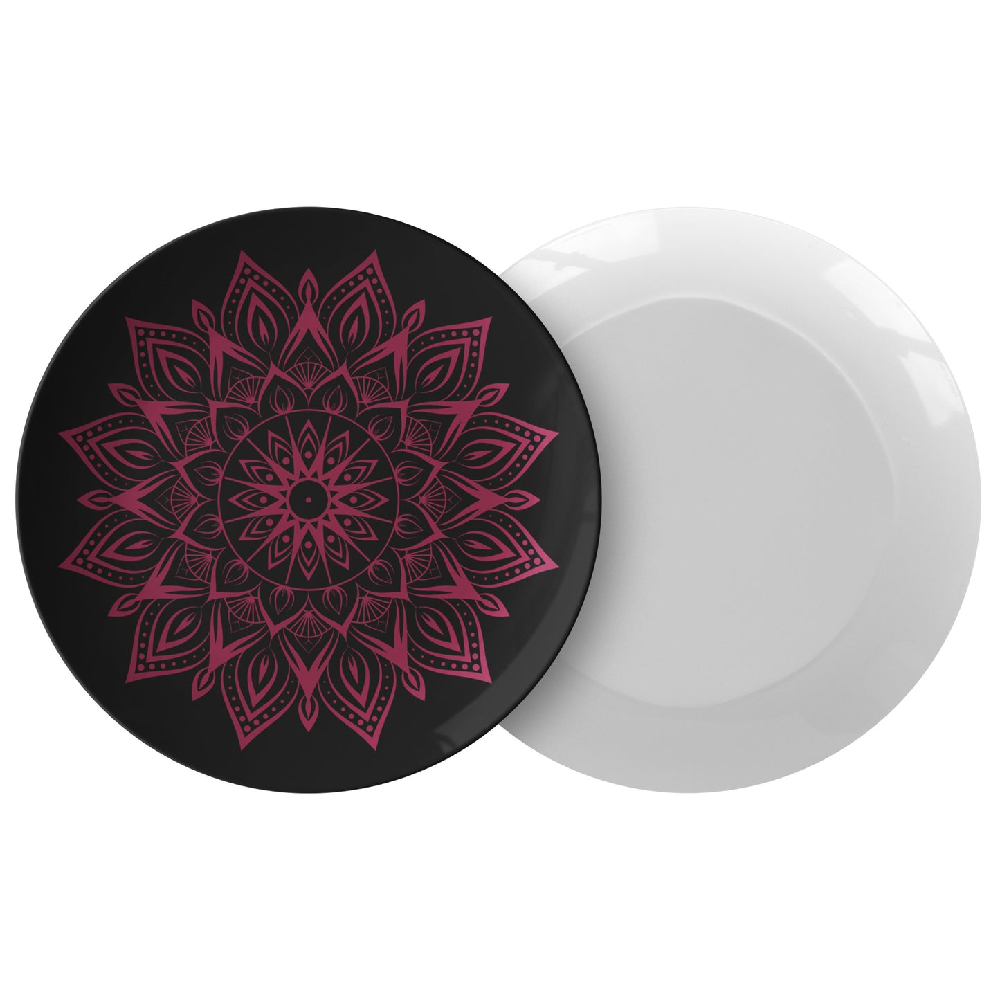 Elevate your dining experience to new heights with the Black Dinner Plate By Rachy Sparkle