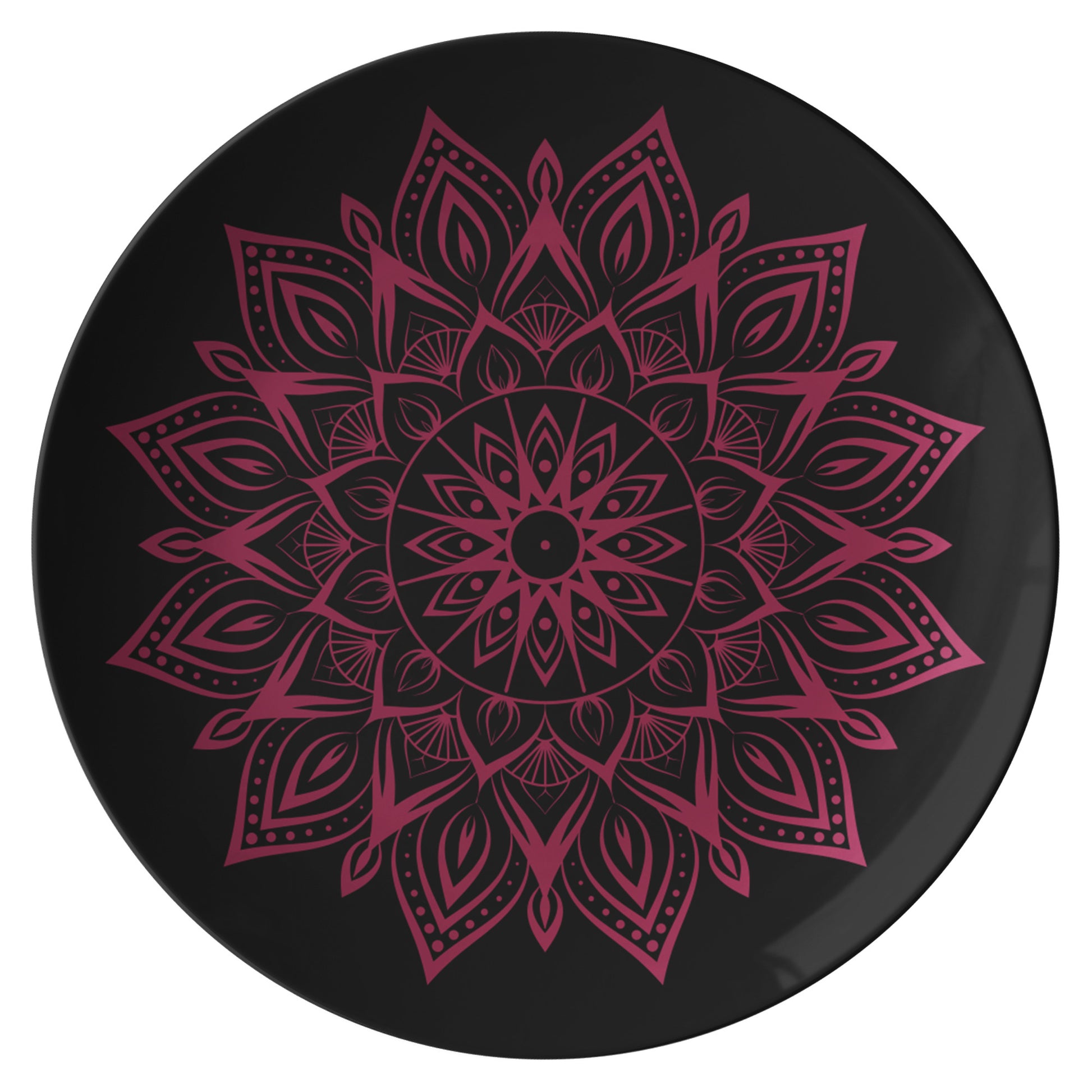 Elevate your dining experience to new heights with the Black Dinner Plate By Rachy Sparkle